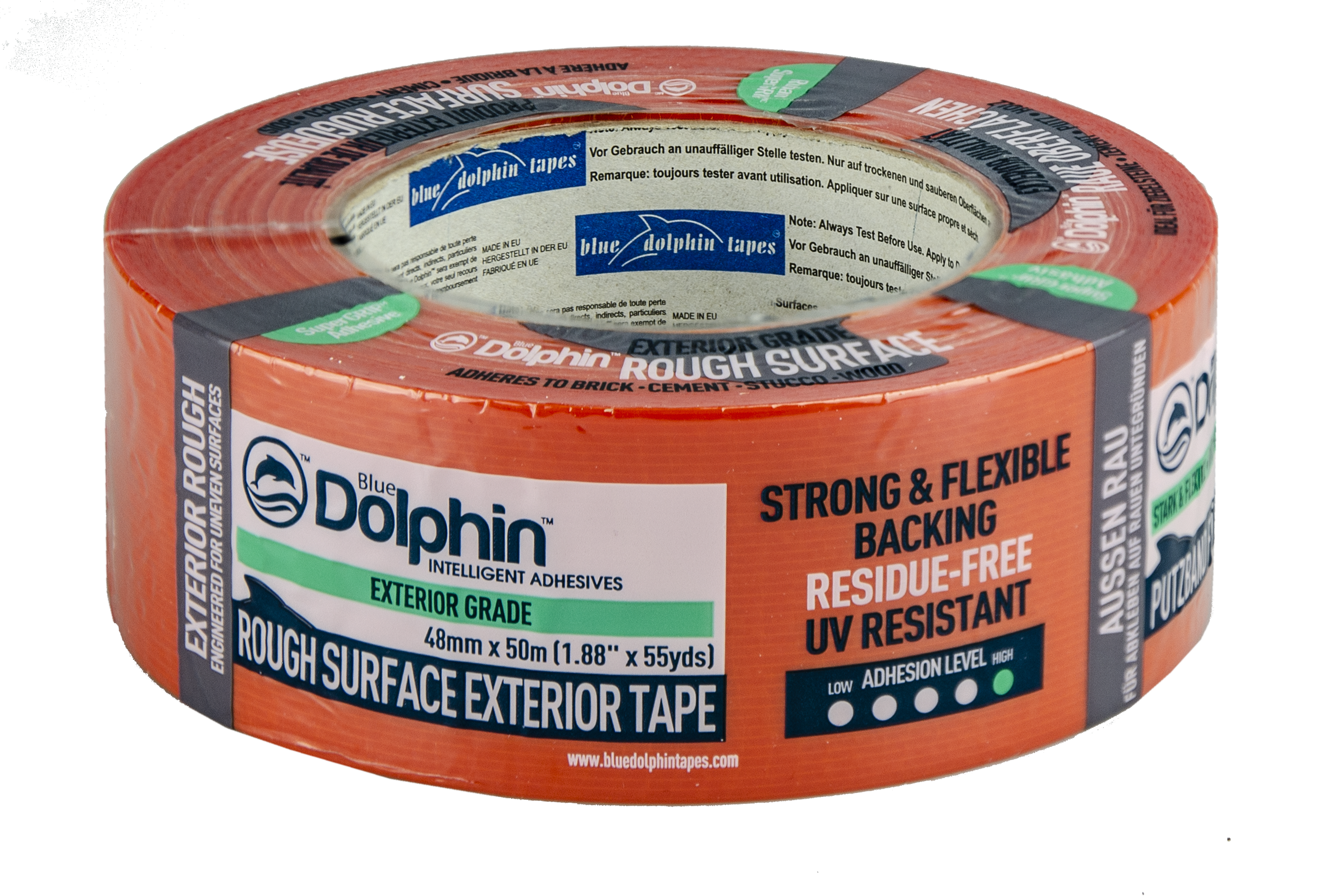 Orange Dolphin Rough Surface Tape 50m